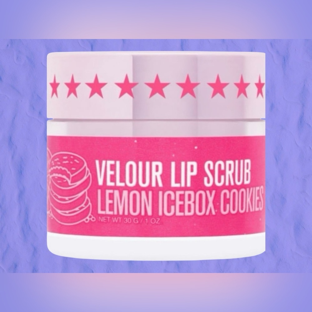 🍋JEFFREE STAR🍋Lemon Icebox Cookies Velour Lip Scrub/NIB